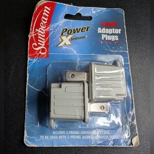 Sunbeam White Power Extension Adaptor
